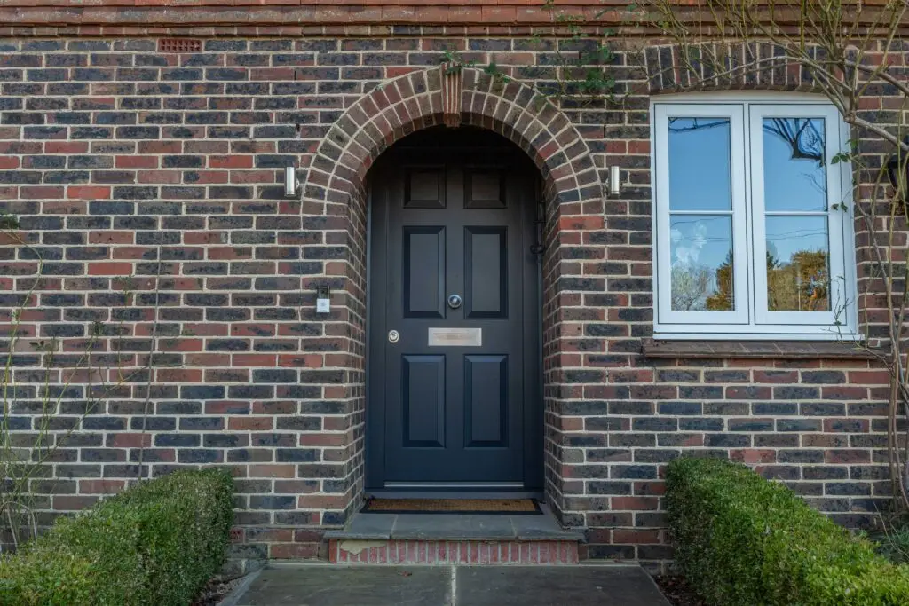 Bespoke entrance security front door