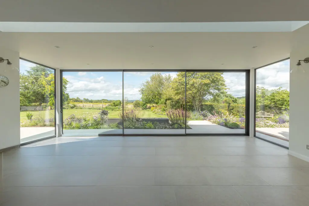 YES Vision ultra-slim sliding door in Tonbridge